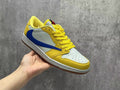 Travis Scott x Air Jordan 1 Low OG White Yellow & Blue